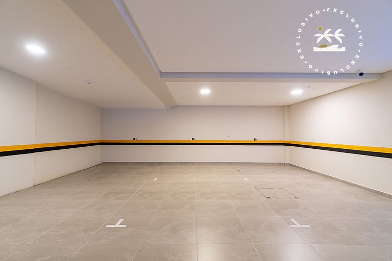 Aion 104 - Flat c/ cozinha - 50 metros da praia