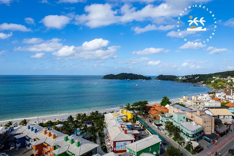Aion 102 - Apto mono ambiente - 50 metros do mar!