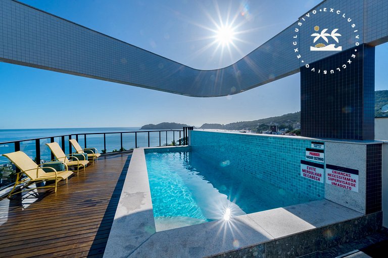 AION suítes 101 - Compacto e luxuoso Loft - Rooftop com pisc