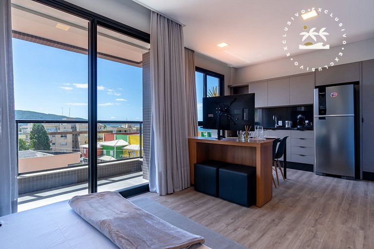 Aion 305 - Lindo Loft Duplex - 1 Vaga de Garagem | Centro de