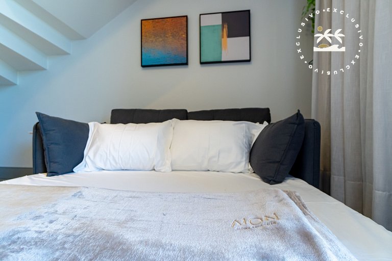 AION suítes 305 - Compacto e luxuoso loft duplex - Rooftop c