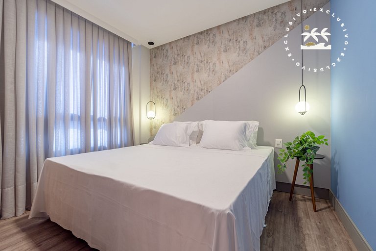 AION suítes 305 - Compacto e luxuoso loft duplex - Rooftop c