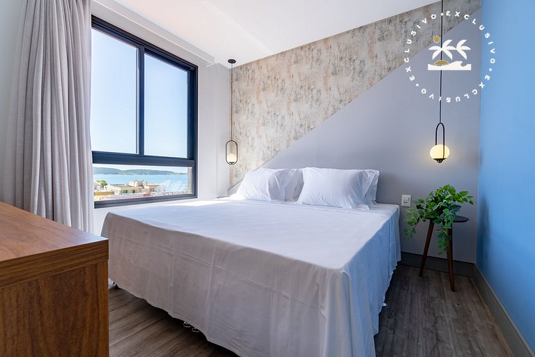 Aion 305 - Duplex compacto de luxo - 50 metros do mar!