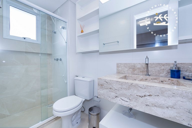 Terrazzo 402B - Apartamento 02 suítes - Acomoda até 06 pesso