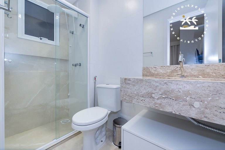 Terrazzo 402B - Apartamento 02 suítes - Acomoda até 06 pesso