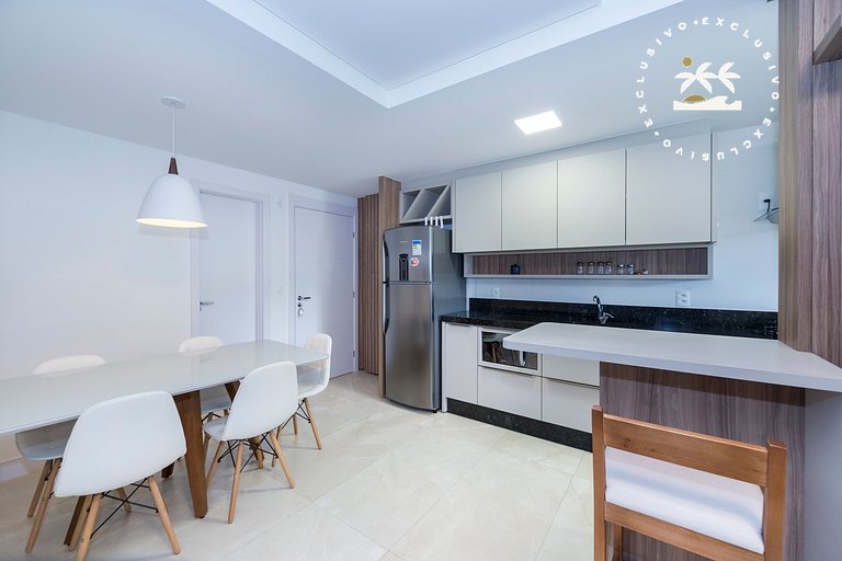 Terrazzo 402B - 2 Suítes - 1 Vaga de Garagem | Praia de Bomb