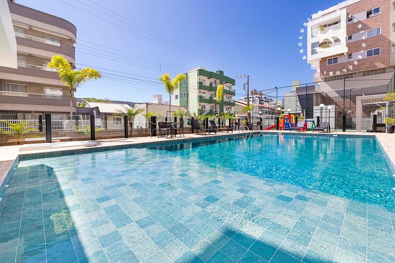 Terrazzo 401A - Apto 2 quartos em condomínio de luxo à 300 m