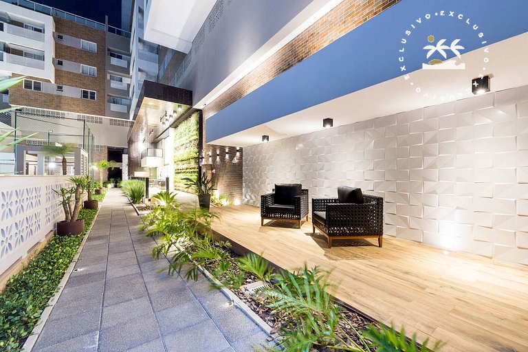 Terrazzo 401A - Apartamento 02 suítes - Acomoda até 05 pesso
