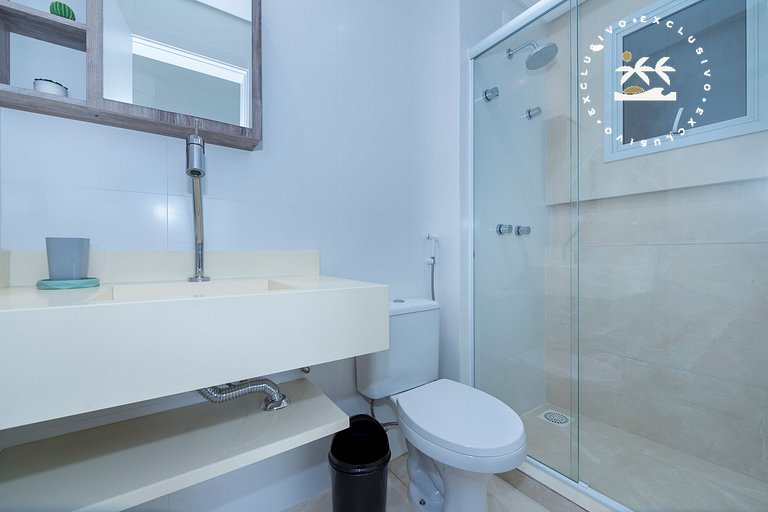 Terrazzo 401A - Apartamento 02 suítes - Acomoda até 05 pesso
