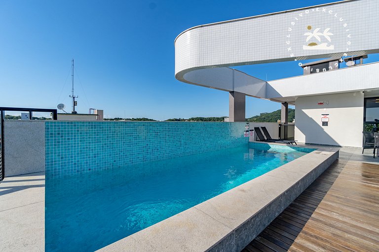 Aion 202 - Loft c/ cozinha - 50 metros da Praia