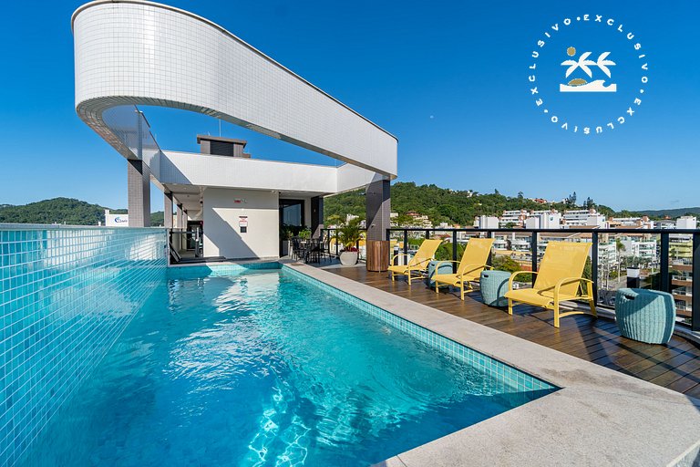 Aion 202 - Loft c/ cozinha - 50 metros da Praia