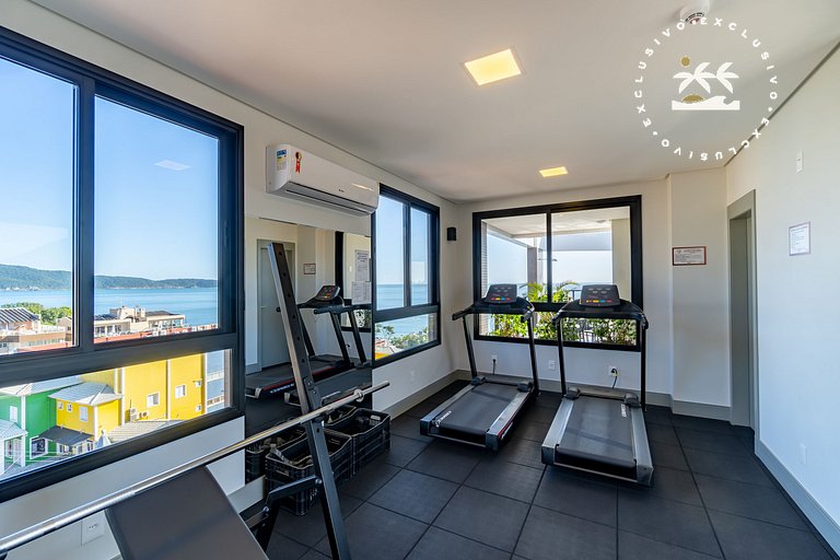 Aion 203 - Apto mono ambiente - 50 metros do mar!