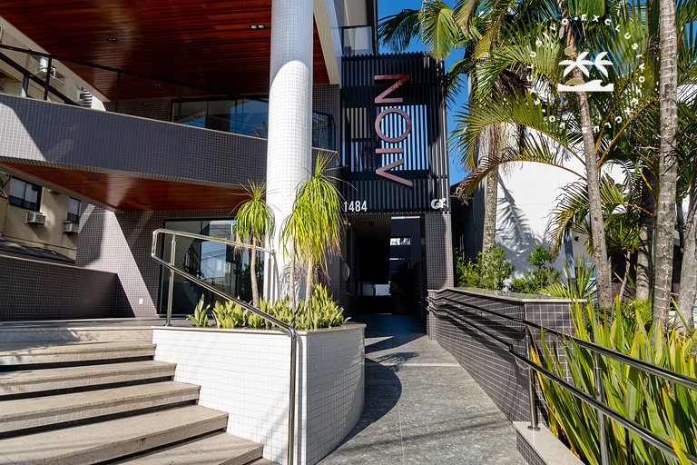 Aion 203 - Apto mono ambiente - 50 metros do mar!