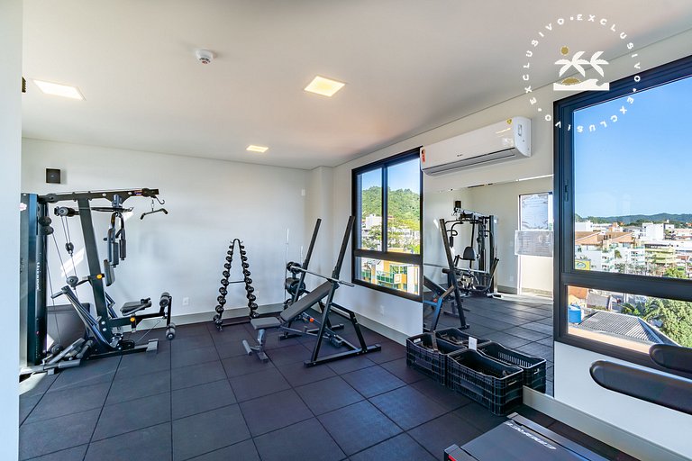 AION suítes 204 - Compacto e luxuoso Loft - Rooftop com pisc