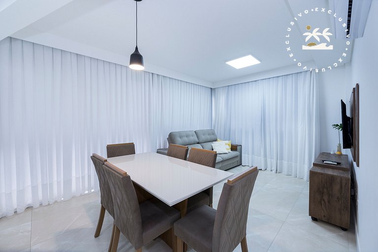 Terrazzo 401A - Apartamento 02 suítes - Acomoda até 05 pesso