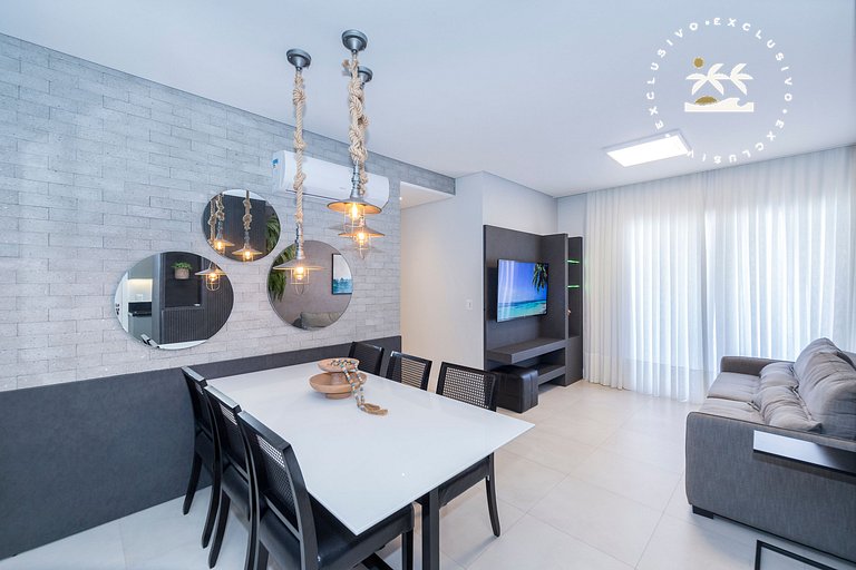 Adra 301 - Apartamento com 3 quartos - Centro de Bombinhas