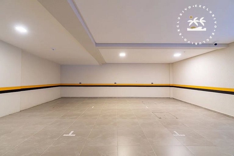 Aion 203 - Apto mono ambiente - 50 metros do mar!