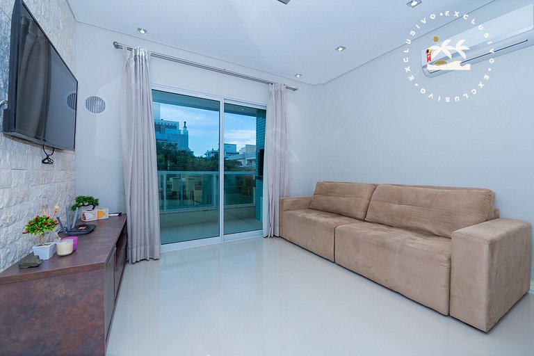 Mariscal Beach 101 - Lindo Apartamento 02 quartos - Acomoda