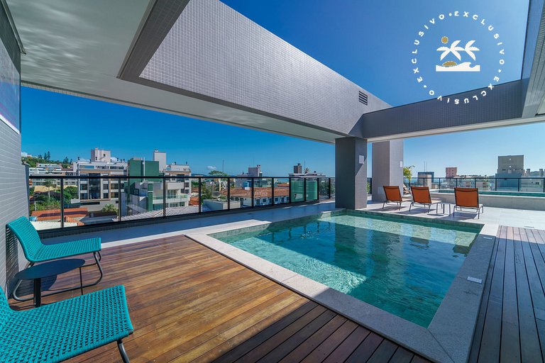 Adra 206 - Apartamento no centro de Bombinhas - Rooftop com