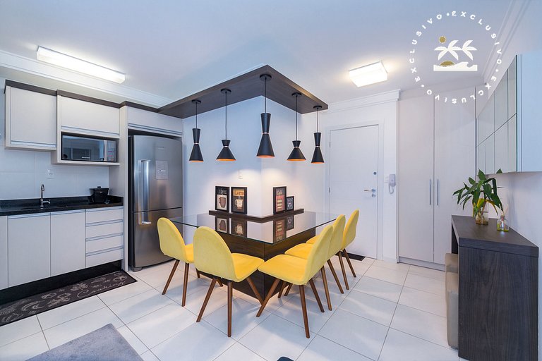 Cardeal 403C - Apartamento 2 quartos - 350 metros da Praia d