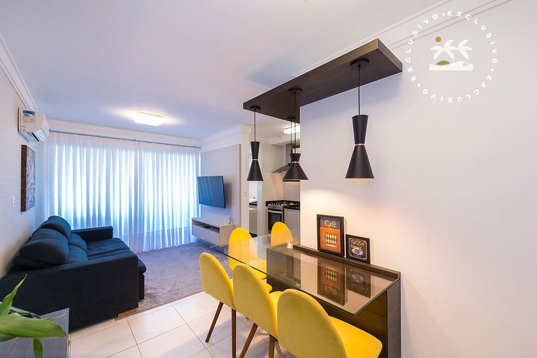 Cardeal 403C - Aconchegante apartamento na praia de Bombas -