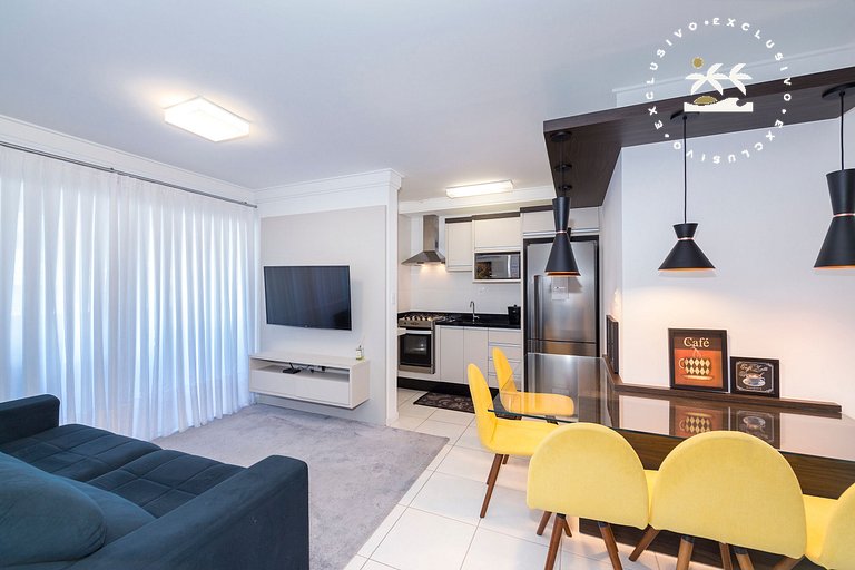 Cardeal 403C - Aconchegante apartamento na praia de Bombas -