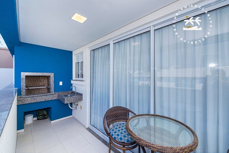 Cardeal 403C - Aconchegante apartamento na praia de Bombas -