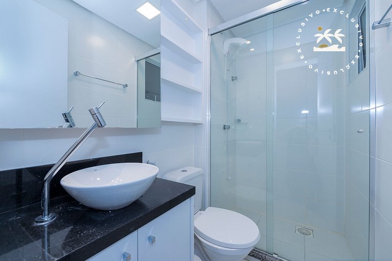 Cardeal 206B - Aconchegante apartamento na praia de Bombas -