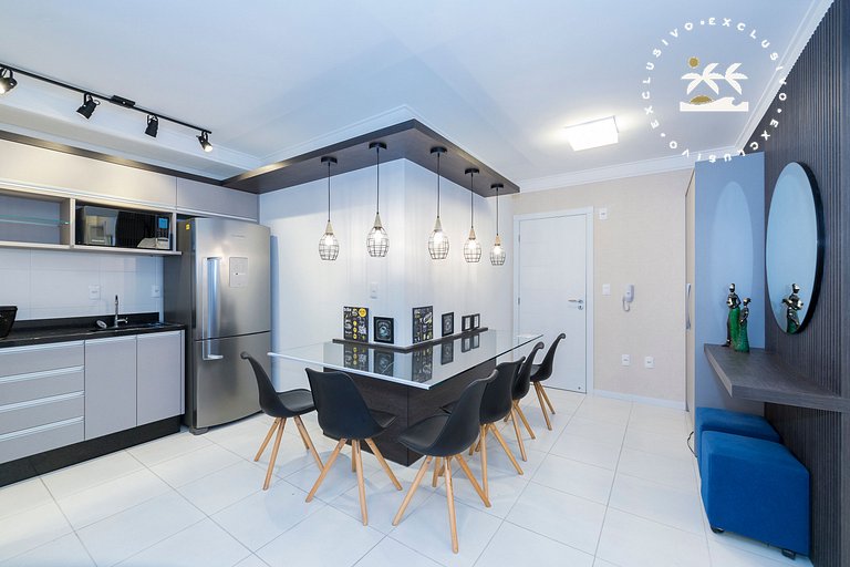 Cardeal 206B - Aconchegante apartamento na praia de Bombas -
