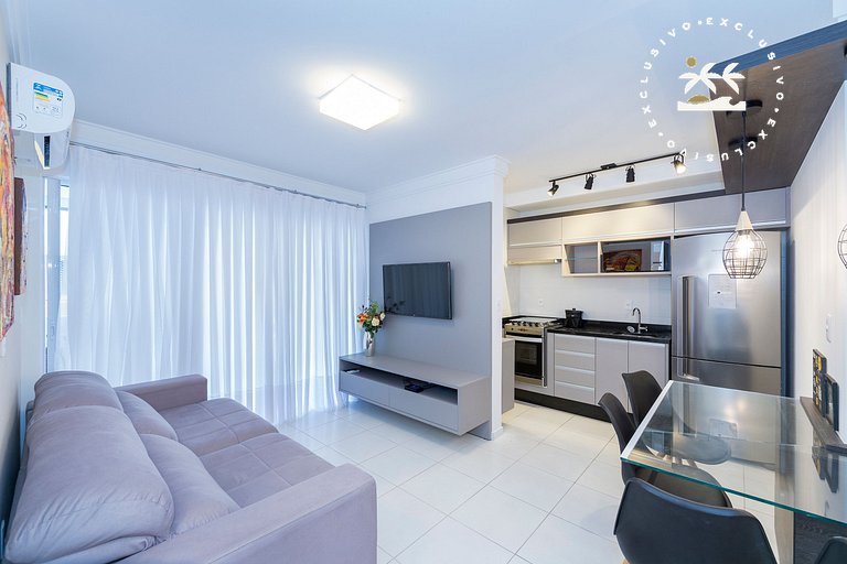 Cardeal 206B - Aconchegante apartamento na praia de Bombas -