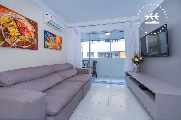Cardeal 206B - Aconchegante apartamento na praia de Bombas -