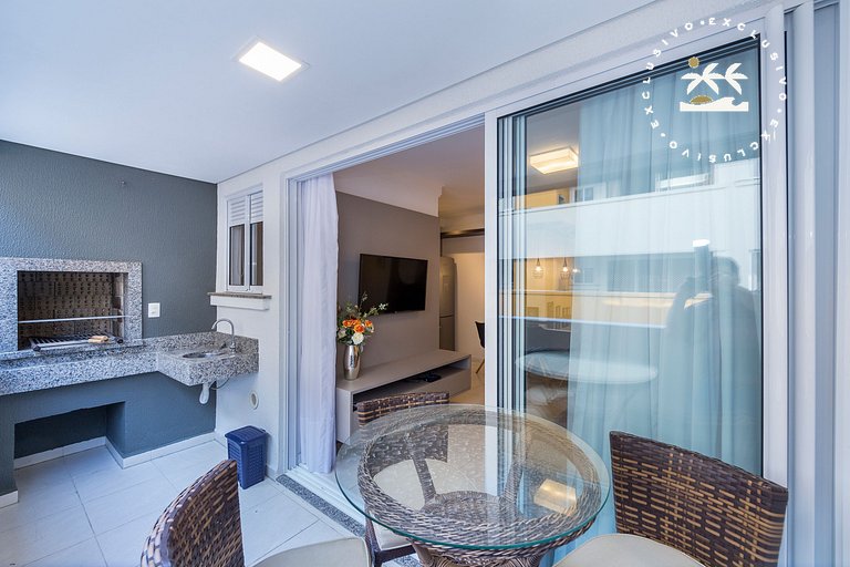 Cardeal 206B - Aconchegante apartamento na praia de Bombas -