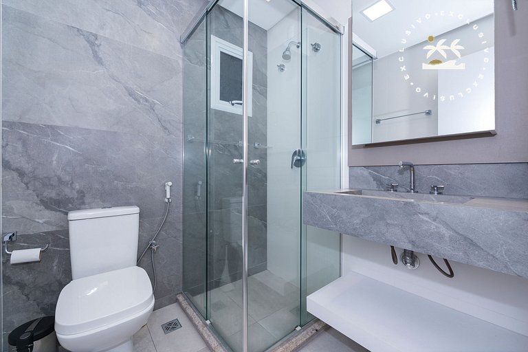 Porto Madero 201 - Apto 2 quartos à 130 metros da Praia do C