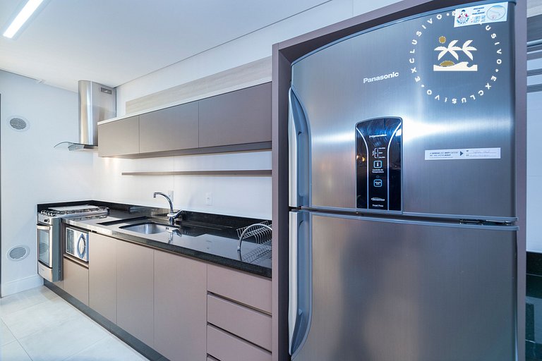 Porto Madero 201 - Apto 2 quartos à 130 metros da Praia do C