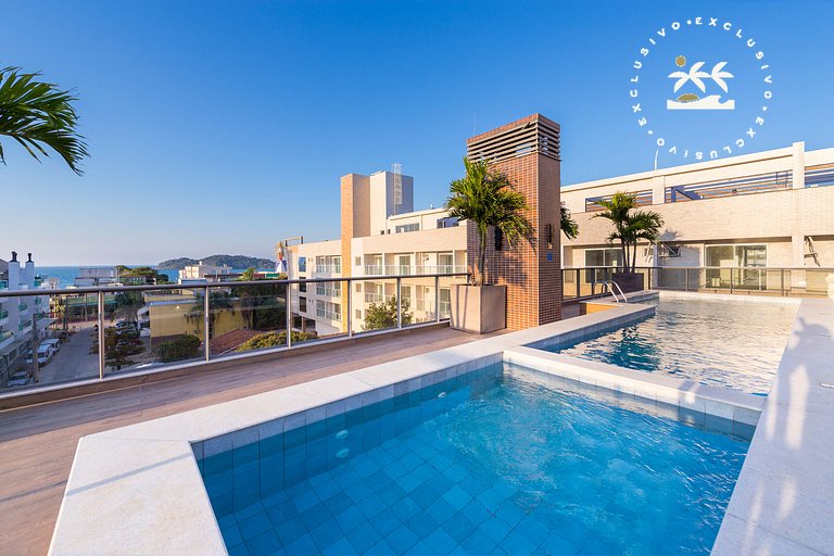 Porto Madero 201 - Apto 2 quartos à 130 metros da Praia do C