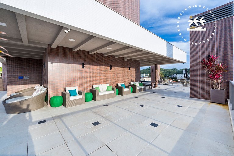 Porto Madero 201 - Apto 2 quartos à 130 metros da Praia do C