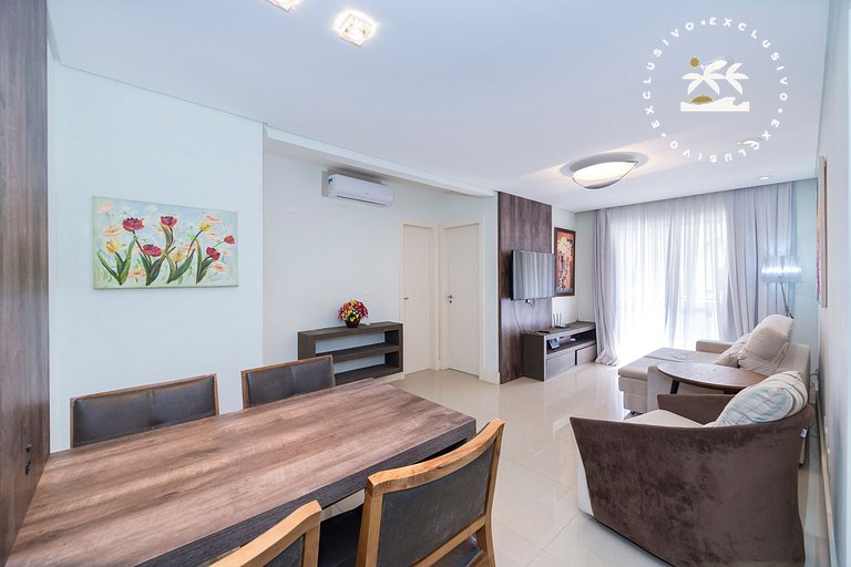 Porto Canoas 203 - Apto 2 quartos a 150 metros da Praia de B