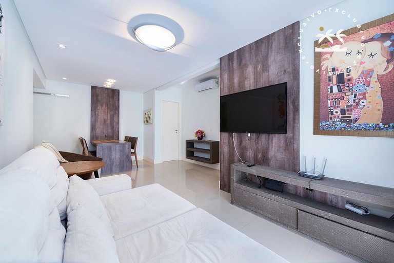 Porto Canoas 203 - Apto 2 quartos a 150 metros da Praia de B