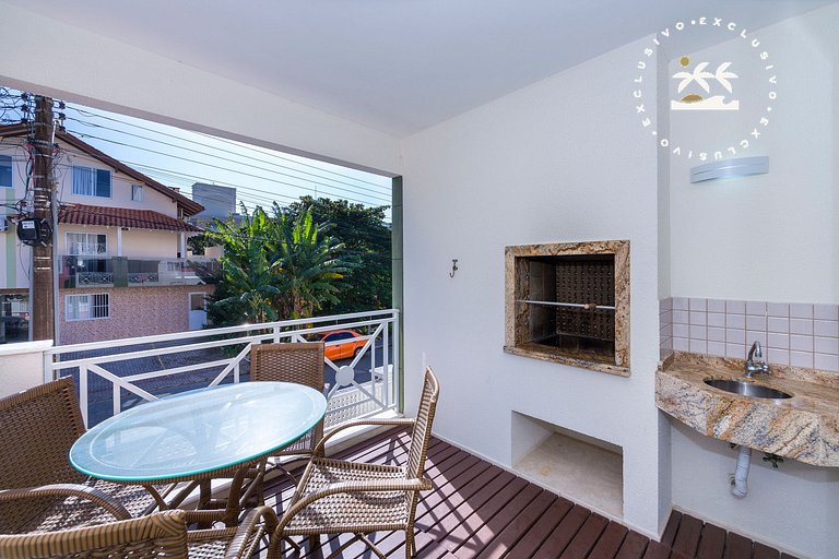 Porto Canoas 203 - Apto 2 quartos a 150 metros da Praia de B