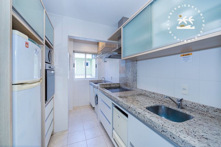 Porto Canoas 203 - Apto 2 quartos a 150 metros da Praia de B
