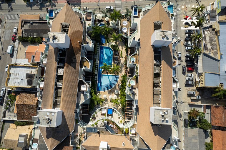 Boulevard 222D - Excelente apartamento em condomínio de luxo