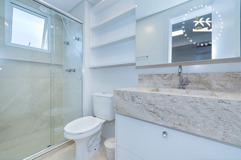 Terrazzo 602B - Cobertura duplex 2 suítes em condomínio de l