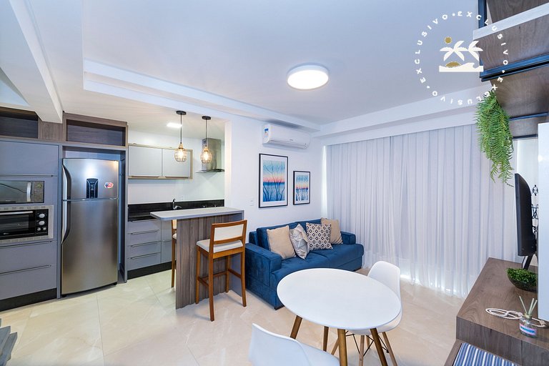 Terrazzo 602B - Cobertura duplex 2 suítes em condomínio de l