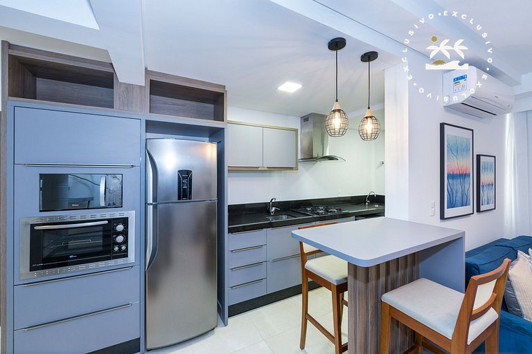 Terrazzo 602B - Cobertura duplex 2 suítes em condomínio de l