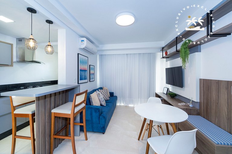 Terrazzo 602B - Cobertura duplex 2 suítes em condomínio de l