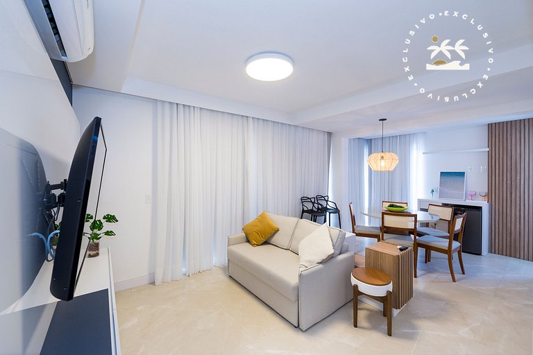 Terrazzo 602B - Cobertura duplex 2 suítes em condomínio de l