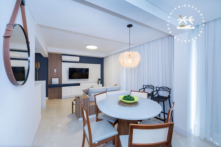 Terrazzo 602B - Cobertura duplex 2 suítes em condomínio de l