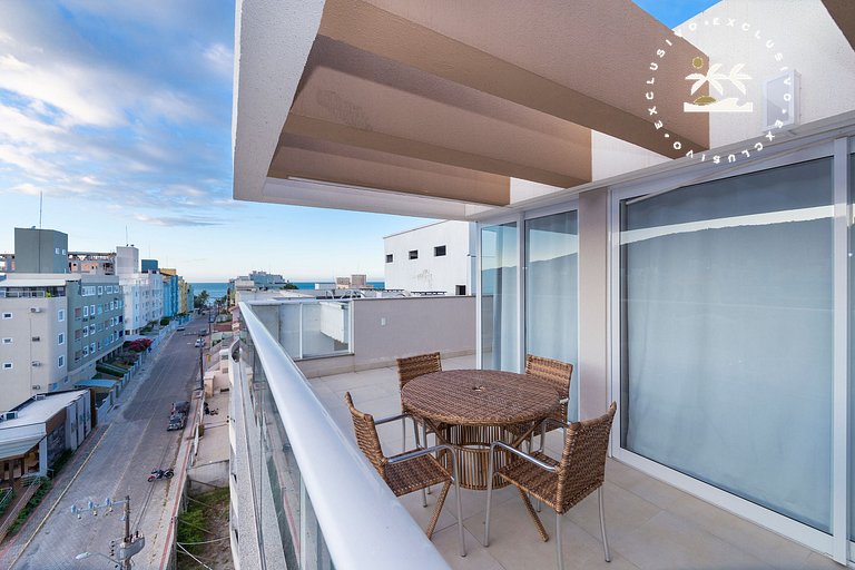 Terrazzo 602B - Cobertura duplex à poucos metros da praia de