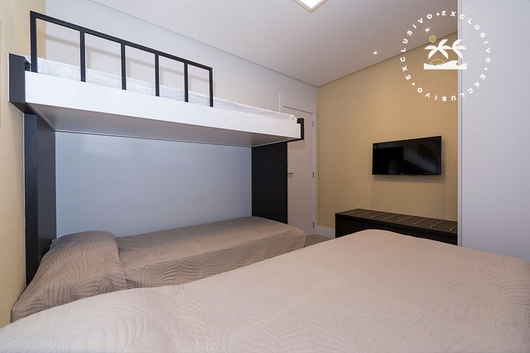 Porto Madero 303 - Apto 3 quartos à 130 metros da Praia do C