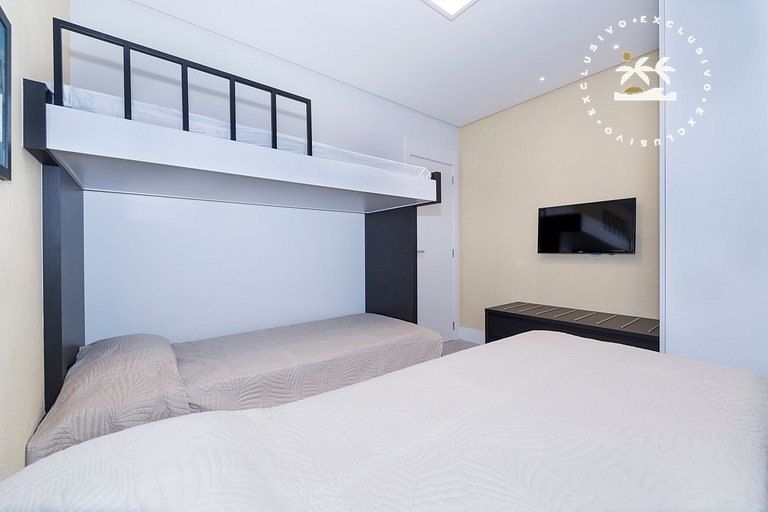 Porto Madero 303 - Apto 3 quartos à 130 metros da Praia do C